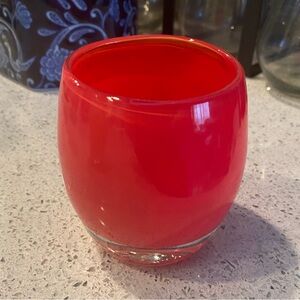 Vibrant Red Glassybaby